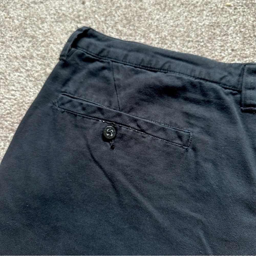 Quiksilver Edition Black Twill Cotton Shorts Men's Size 40 Summer Surfer Skater